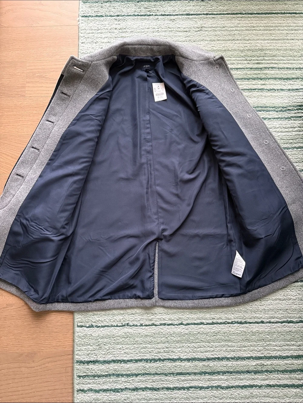🆕 J. Crew wool blend car coat - Picture 7 of 9